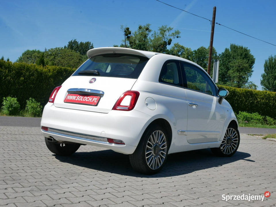 Fiat 500 12 69 Eu6 Lounge Seria 6 Serwis ASO wielofunkcyjna kierownica śląskie Goczałkowice-Zdrój