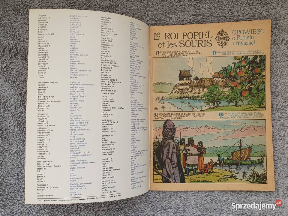 Opowieść o Popielu i Myszach zestaw 2 komiksów Gdynia sprzedam