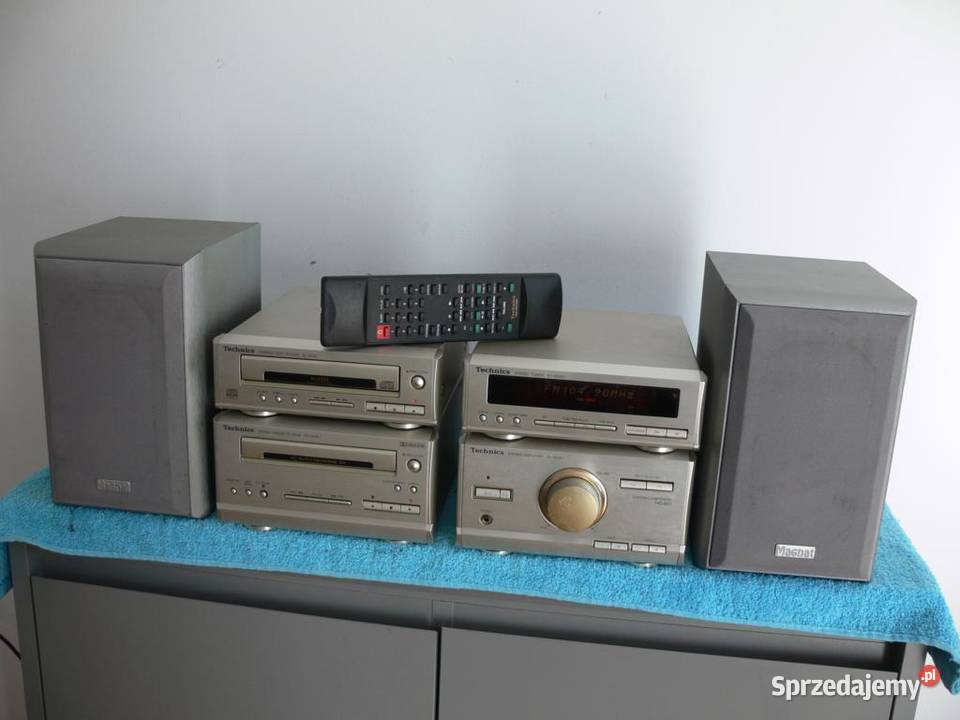 Wieża Technics SEHD301 pilot kolumny WYSYŁKA Jasło
