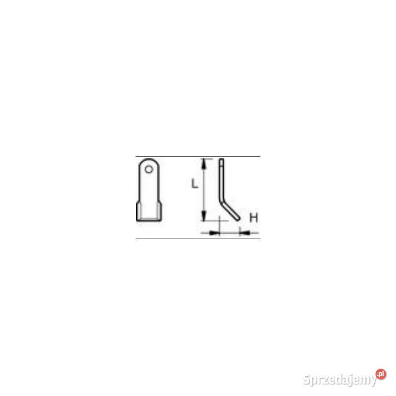 Nóż Y otwór 145 114x35x5 65000 małopolskie Kamionna