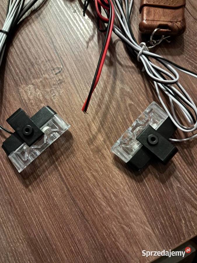 nowy zestaw świateł LED stroboskopów 2 pilot Motoryzacja