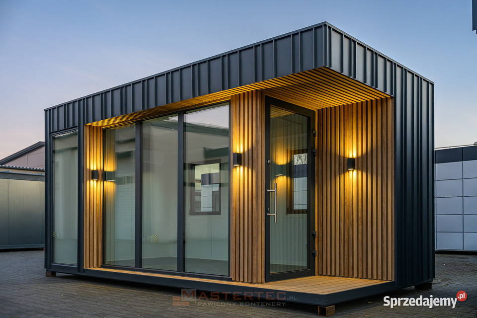 PAWILON HANDLOWY KONTENER BIUROWY mastertec Biuro Warszawa