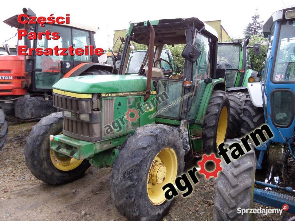 John Deere 6110 części silnik skrzynia biegów Pozostałe Byków