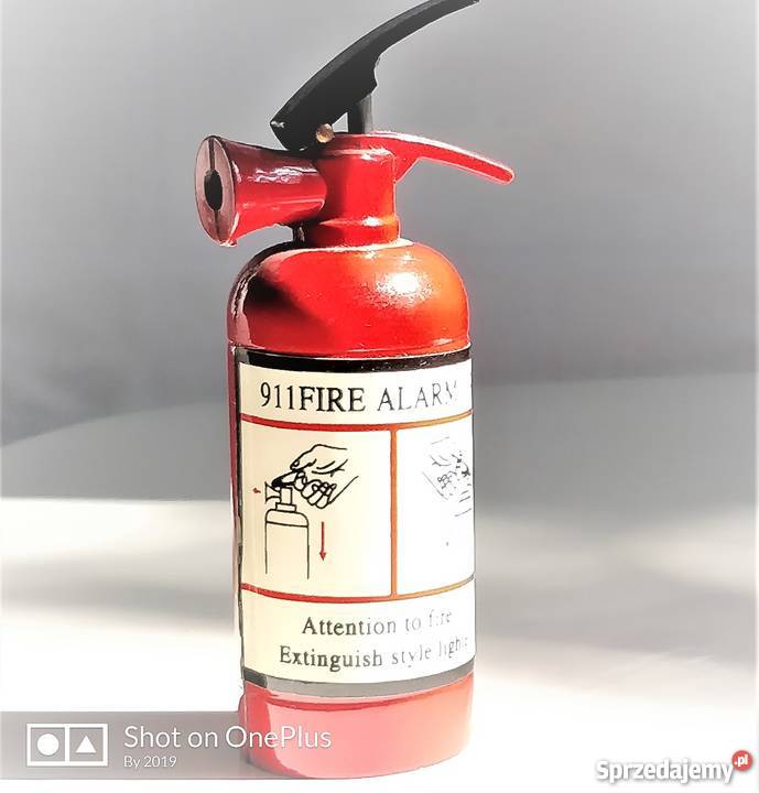 Kolekcjonerska zapalniczka gazowa gasnica Nysa sprzedam