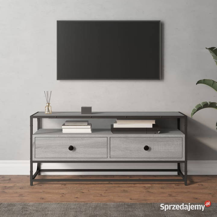 Szafka pod TV szary dąb sonoma 100x35x45 sprzedam