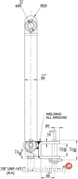 TUZ z zaczepem kat 2 TL150892 małopolskie sprzedam