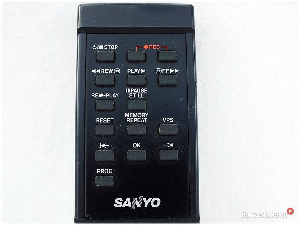 Pilot SANYO A05800 do magnetowidów VHS ORYGINAŁ Żary