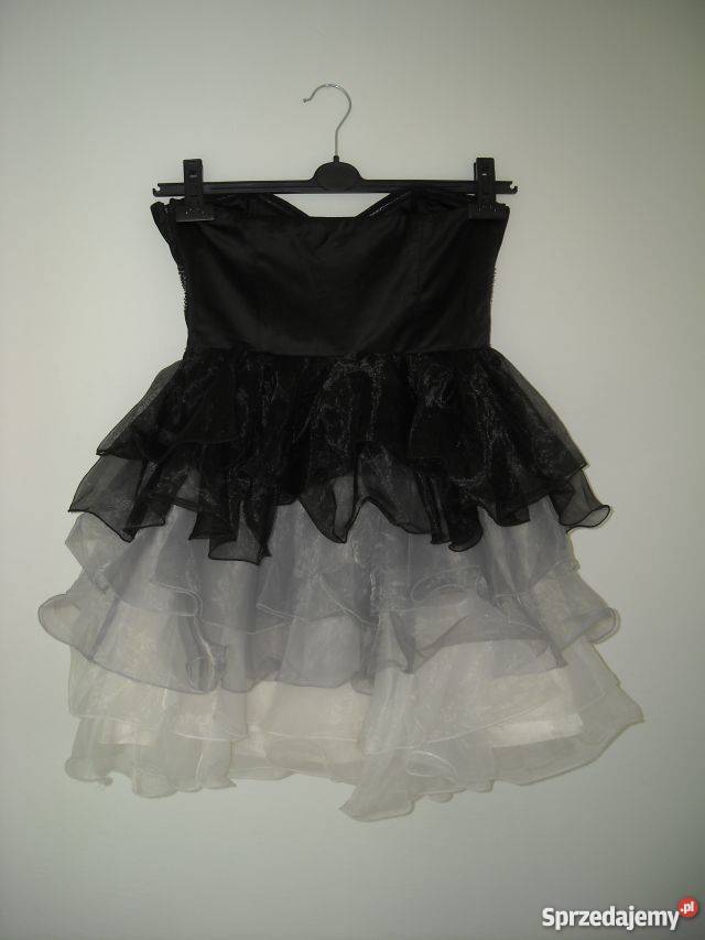 sukienka lipsy vip falbany 10 s m sprzedam