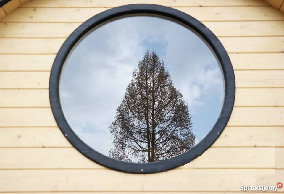 SAUNA beczka ogrodowa Z WEJŚCIEM BOCZNYM 22m x Płock