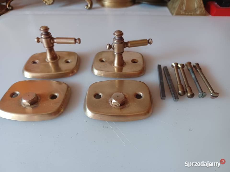 Komplet zamknięć do drzwi łazienkowych Mosiądz wielkopolskie Poznań