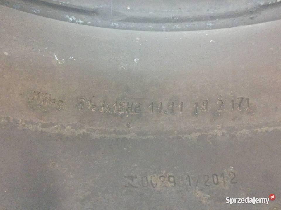 FELGA STALOWA R16 5X1143 ET50 OC66MM 65JX16H2