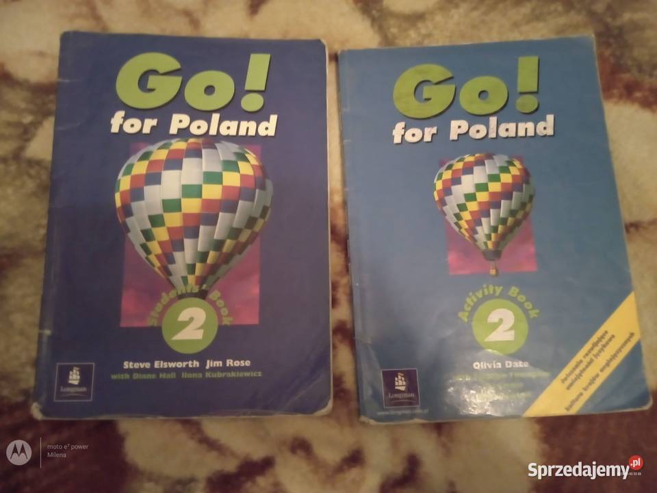 Sprzedam stare podręczniki do ang z ćw Go for Bukowno