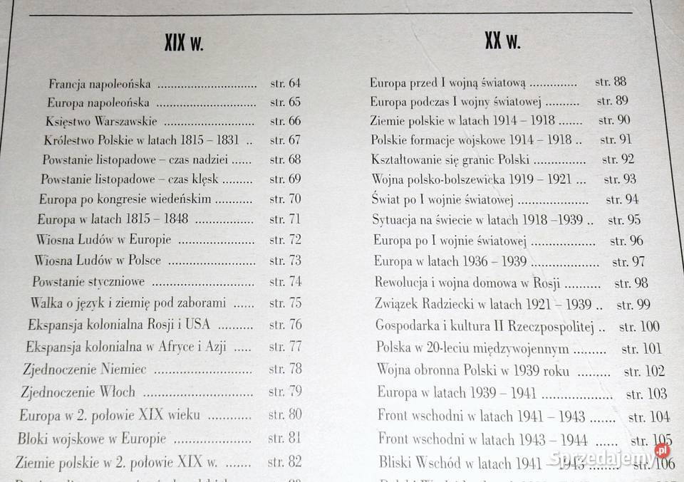 Atlas historyczny Gimnazjum Zbigniew Piłat lubelskie Chełm