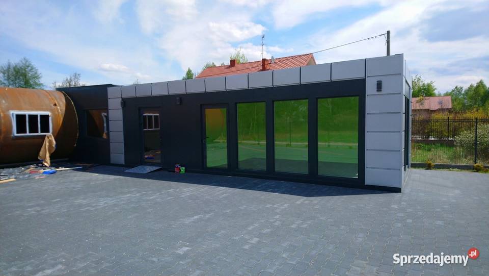 Pawilon biurowy handlowy kontener biurowy 7x3 Tarczyn