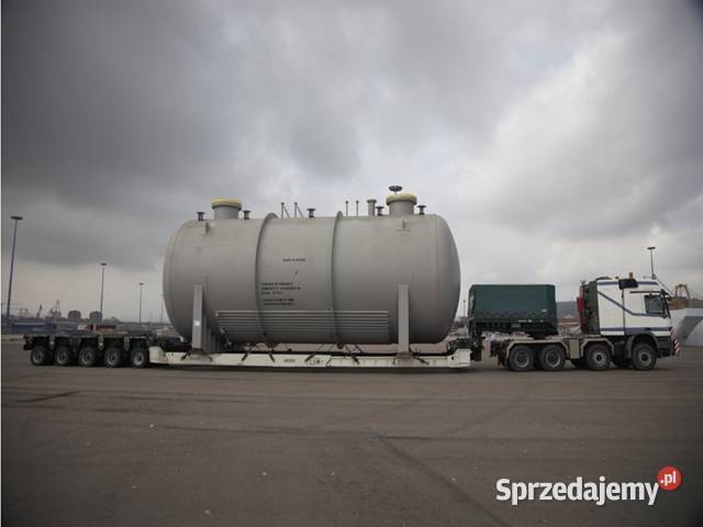 Transport silosów i dużych elementów instalacji Grudziądz
