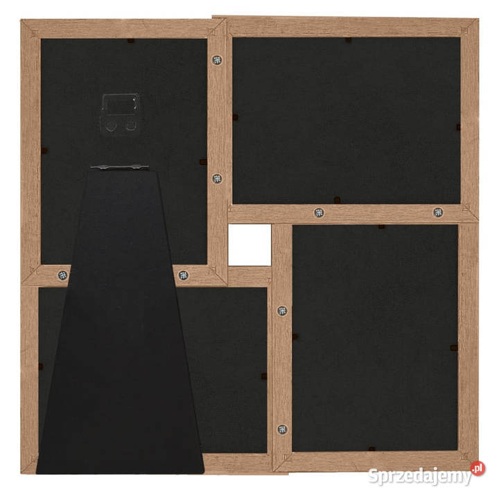 Ramka na 4 zdjęcia 10x15 jasnobrązowa MDF mazowieckie Warszawa sprzedam