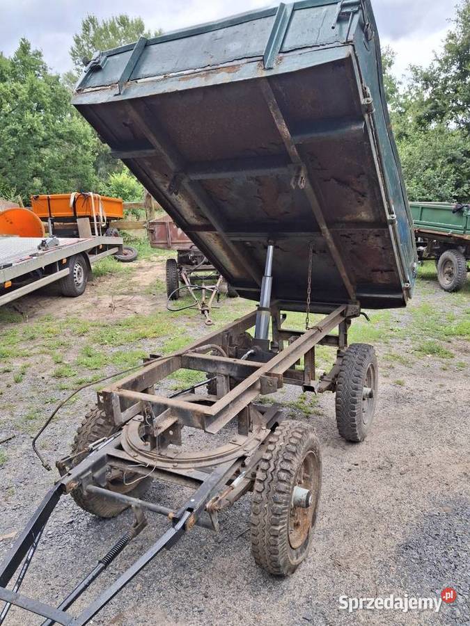 Przyczepka Multicar 3stronny wywrot hydrauliczny wywrotki Krosno Odrzańskie