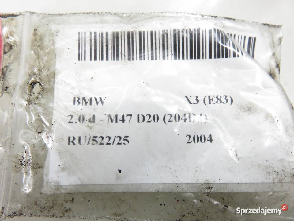 WTRYSKIWACZ BMW X3 E83 20 d 150 M47 D20 204D4