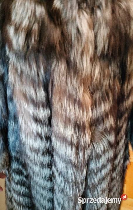 Futro naturalne lis srebrny Rozmiar 46 Legionowo