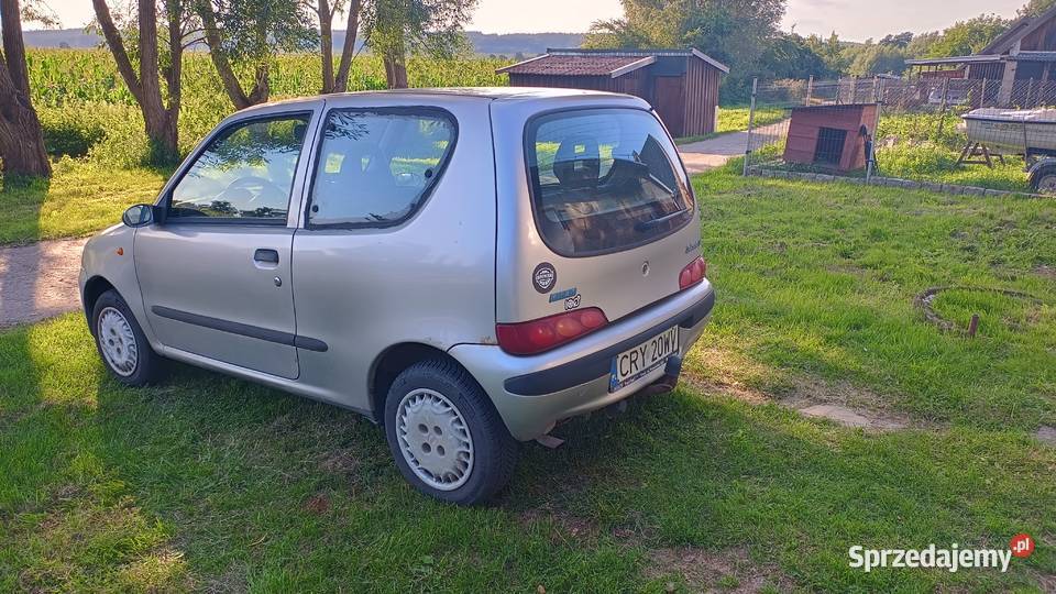 Fiat Seicento 09 900 SX Idealny na dojazdy 899cm3 Iława