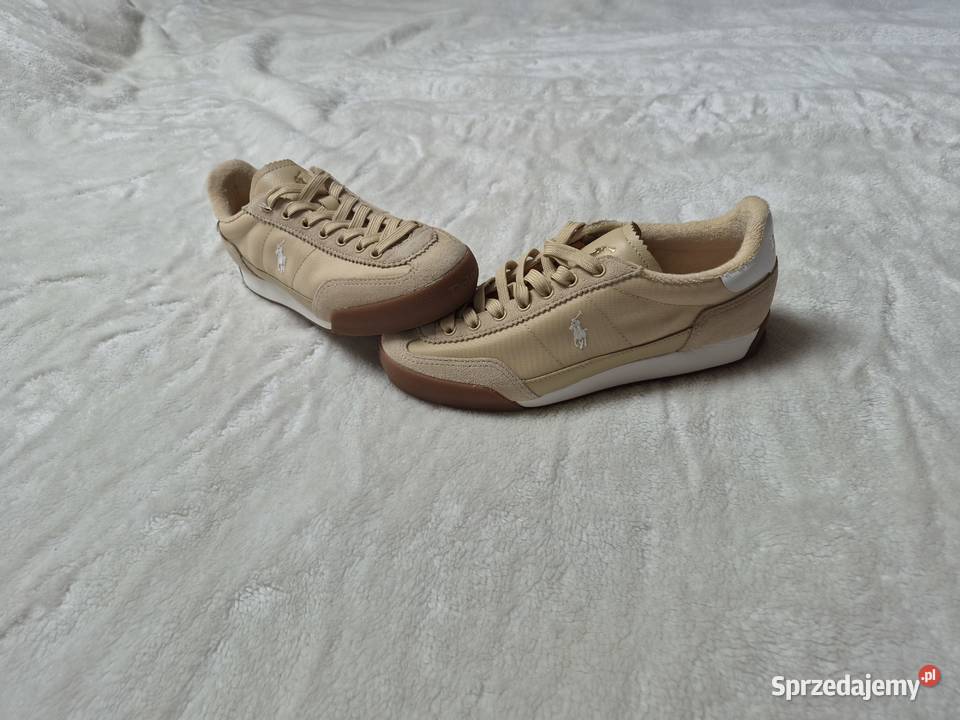 Nowe beżowe sportowe buty damskie sneakersy Polo inna Bibice
