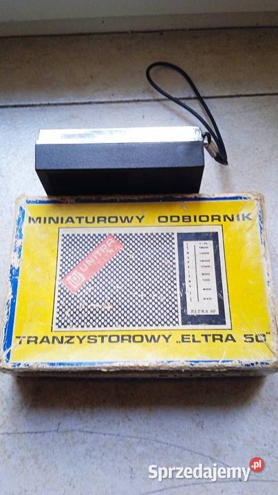 Stare radio tranzystorowe z lat 70 tych Sprawne Kraków