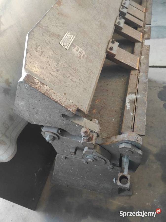 Giętarka segmentowa 1300 X 15 Ręczna Zaginarka Kępno