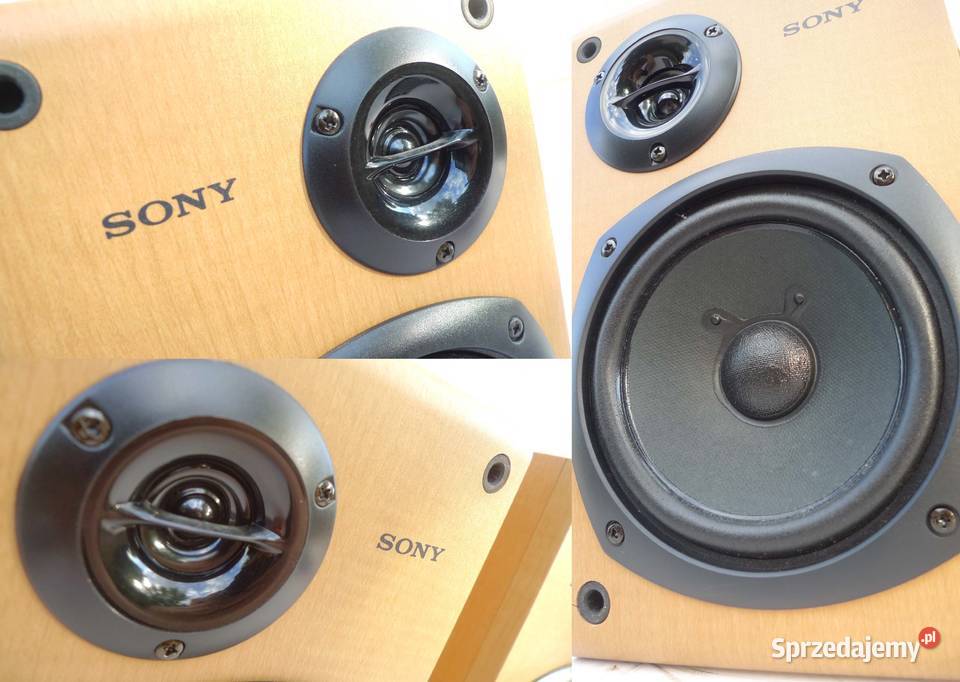 Kolumny głośniki Sony SSCCP1 2way 2x25W 6om Bass Słuchawki i głośniki