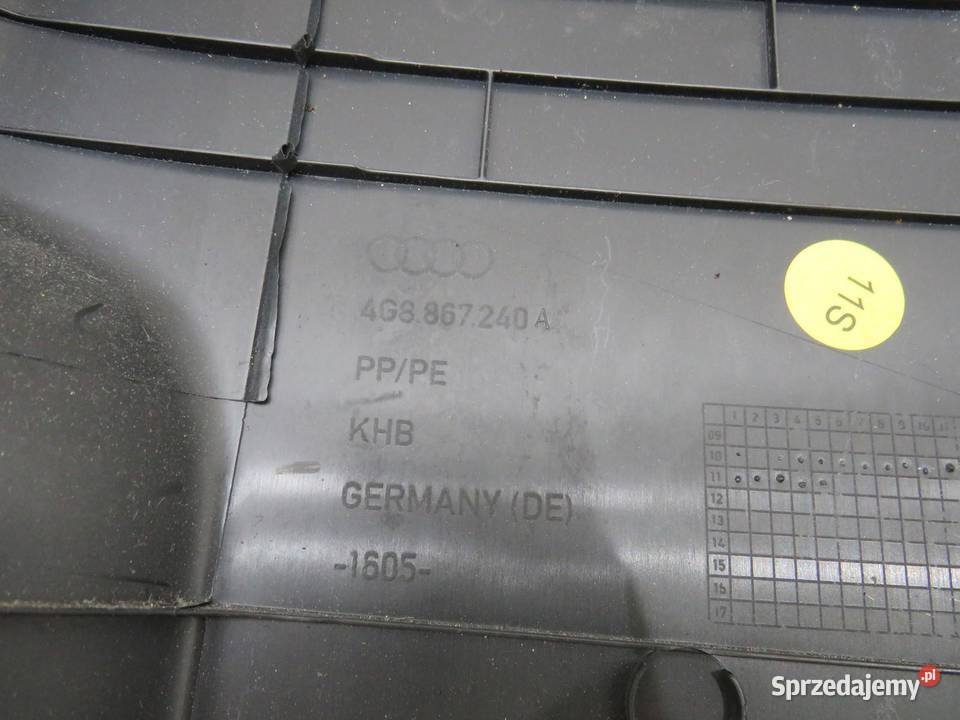 OSŁONA SŁUPKA PRAWA LEWA AUDI A7 4G 4G8867240A Osłony i zaślepki lubelskie