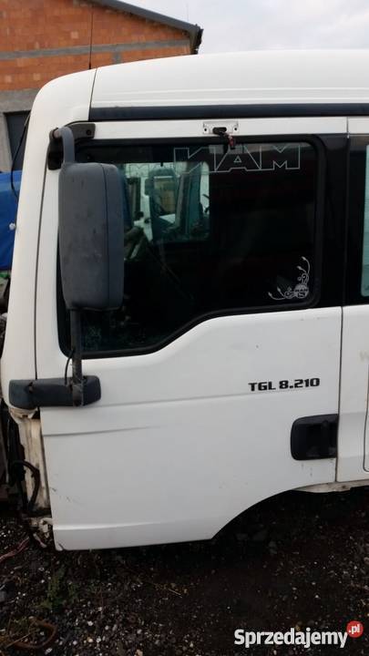 Man TGL TGM TGA Drzwi lewe kompletne Rzędowice
