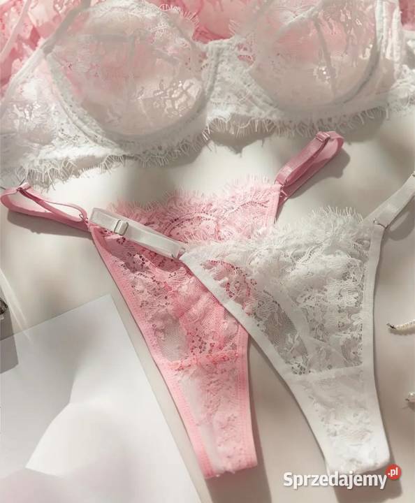 Komplet damski różowy Komplety Łódź