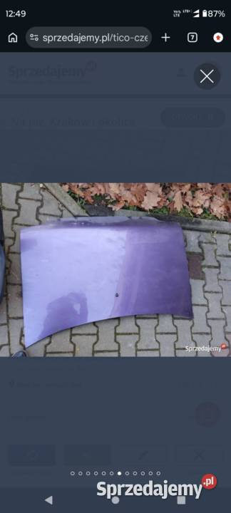 Tico maska przednia stan Kraków