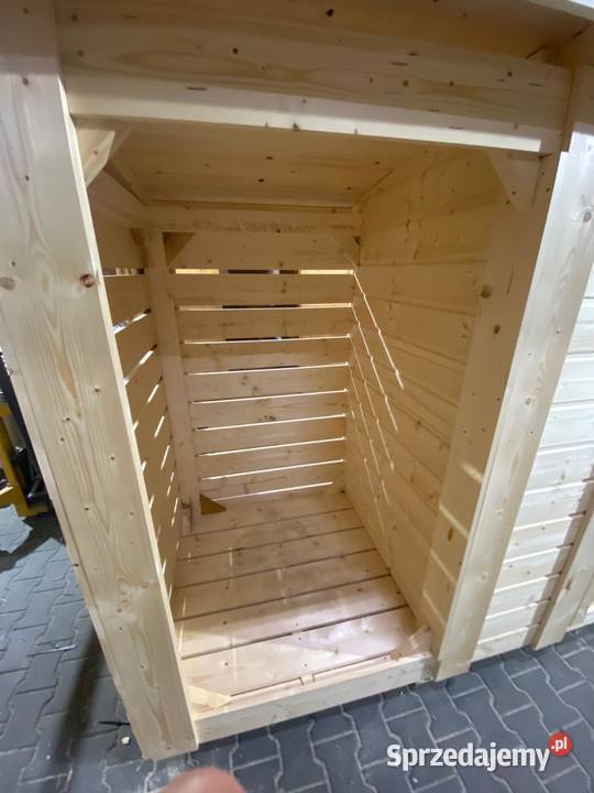 Drewutnia składzik na drewno domek narzędziowy