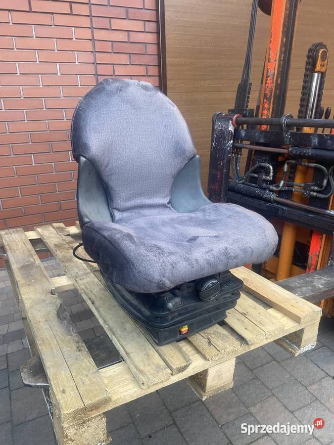 Fotel do ciągnika ładowarki wózka widłowego Brzeziny sprzedam