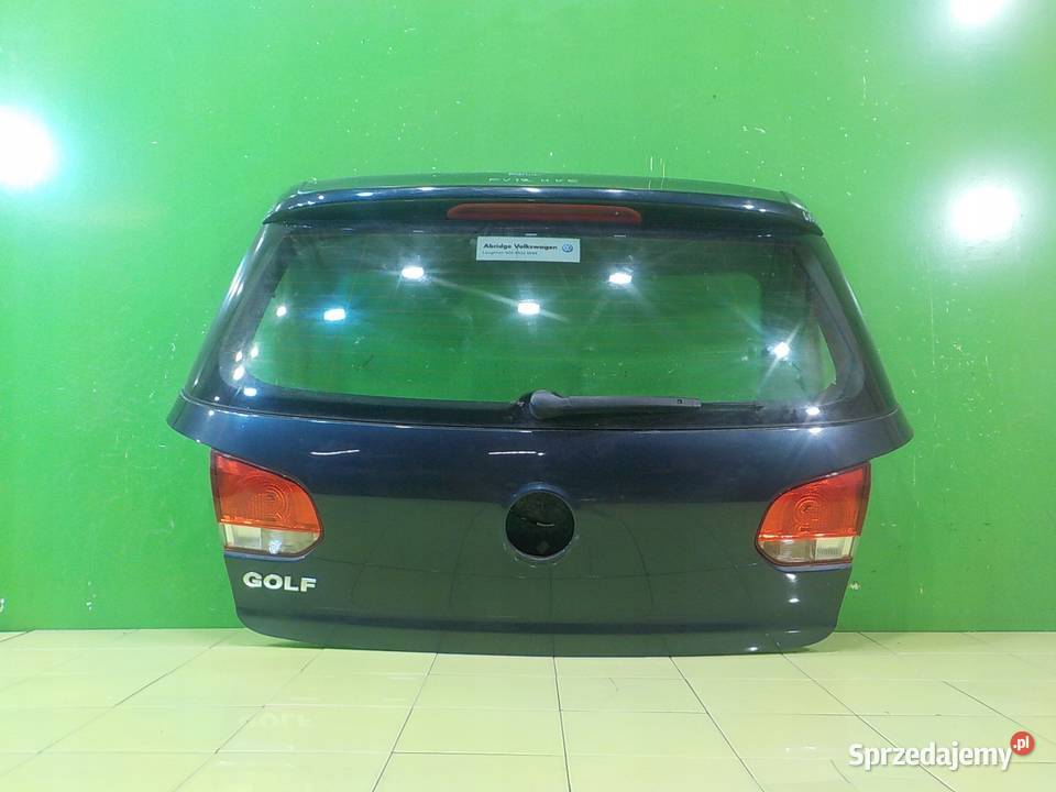 VW GOLF VI 12TSI 12r HB klapa tyl Suków