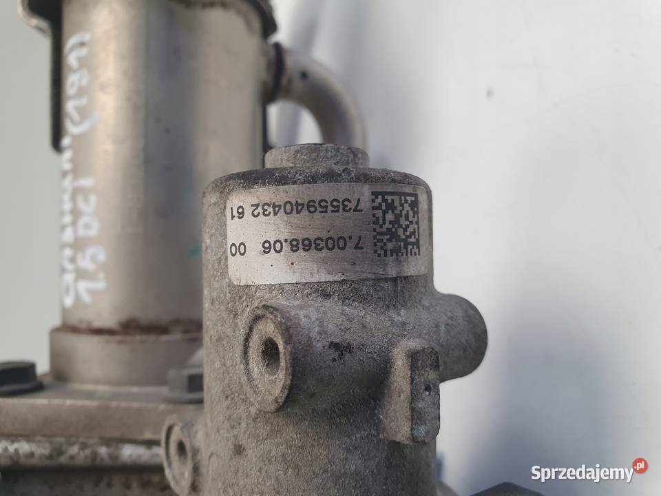 Nissan Qashqai 15 DCI ZAWÓR EGR CHŁODNICA SPALIN Chełm