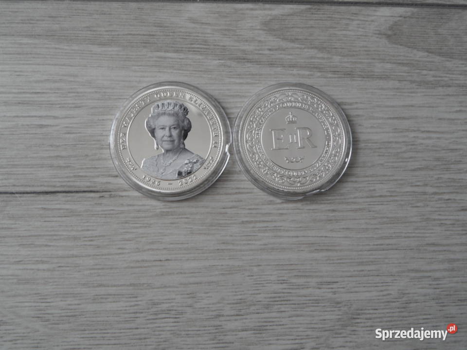 Królowa Elżbieta II pamiątkowa moneta Stalowa Wola