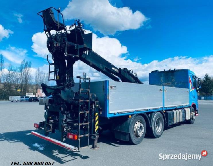 Ciezarowu 6x2 skrzynia z dzwigiem Volvo FH EUR 6 do sprowadzenia mazowieckie Warszawa