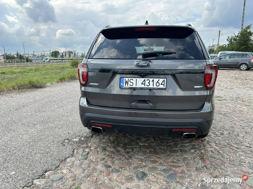 Ford Explorer 4x4 w bogatej wersji Sport IV napęd 4x4 Siedlce