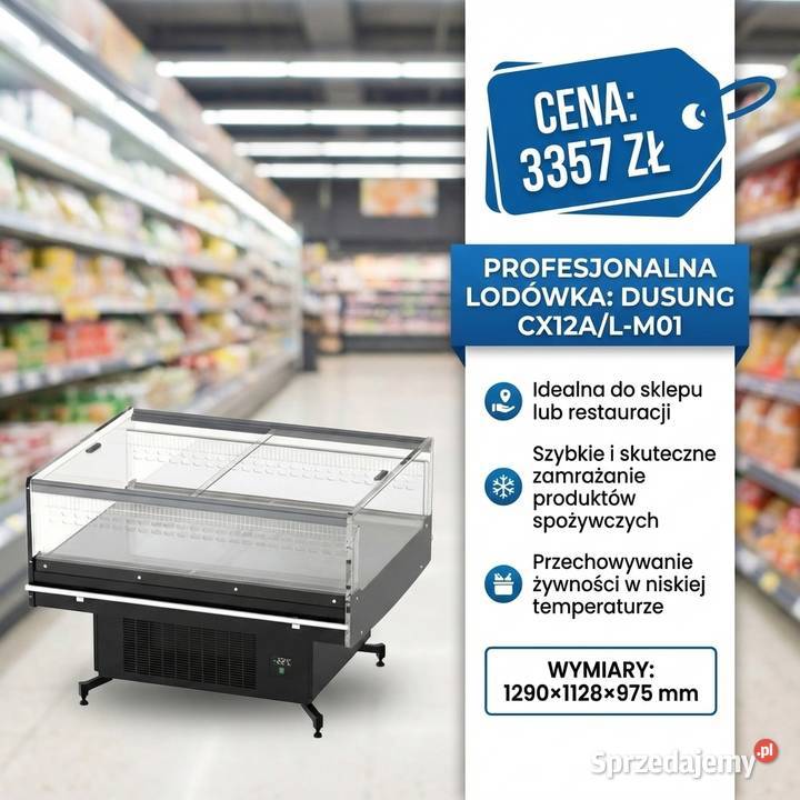 Lodówka Dusung CX12ALM01 wolnostojące