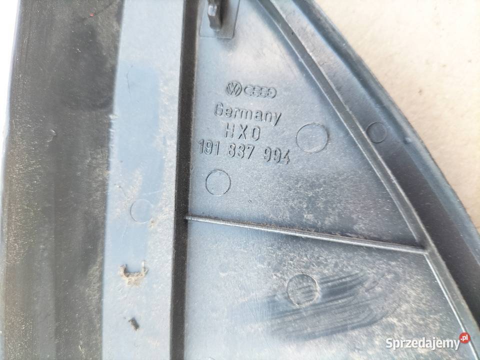 JETTA 2 GOLF 2 3D 191837994 OSŁONA WEWNĘTRZNA osobowe Kamień-Kolonia