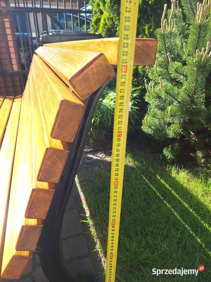 Ławka ogrodowa nogi żeliwneŁódzka Ożarów Mazowiecki