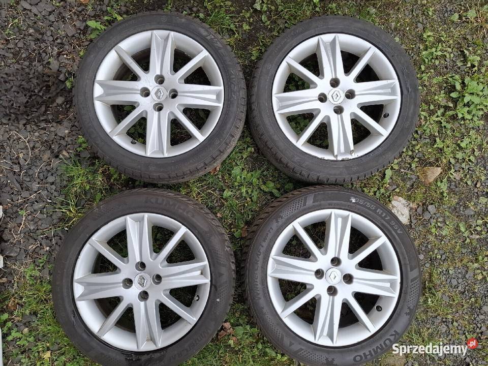 Koła Renault Scenic 17 II 2 Megane z oponami dolnośląskie Mirsk