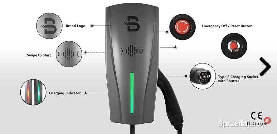 Ładowarka AC 2 do pojazdów samochodów Miechów