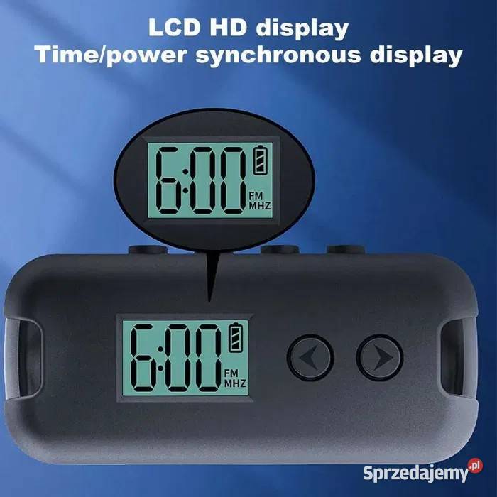 Mini Radio FM 50108MHz z Wyświetlaczem LCD Radio mazowieckie Warszawa