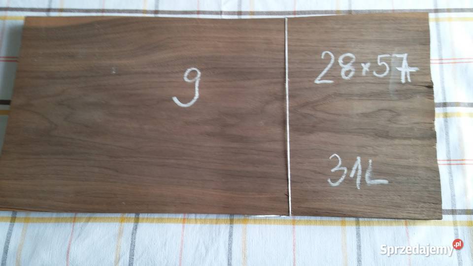 Fornir orzech amerykański