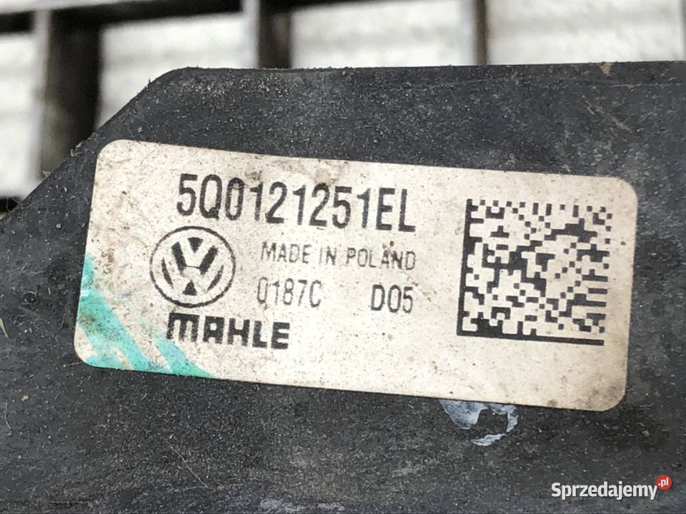 INTERCOOLER SKODA OCTAVIA III 5Q0121251EL 16 110