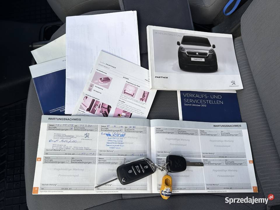 Peugeot Partner 2016r LONG 16D 8V Navi Klima Białobrzegi sprzedam