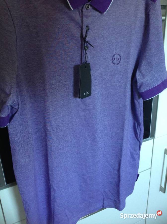 Koszulka Polo Męska ARMANI L NOWA Nowa Sól