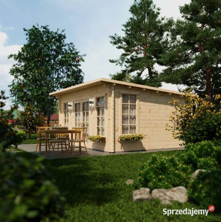 Domek letniskowy drewniany Essex 54 m mazowieckie Dziekanów Polski